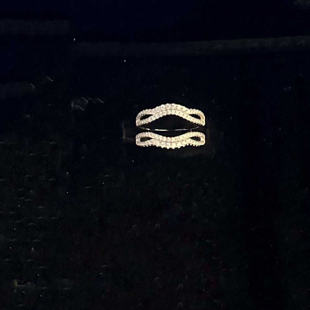 Sterling silver ring jacket